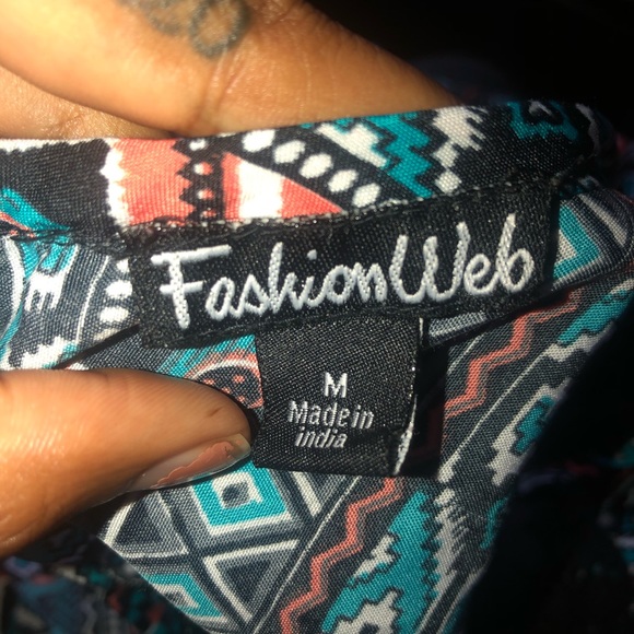 Patterned Romper - Picture 3 of 3